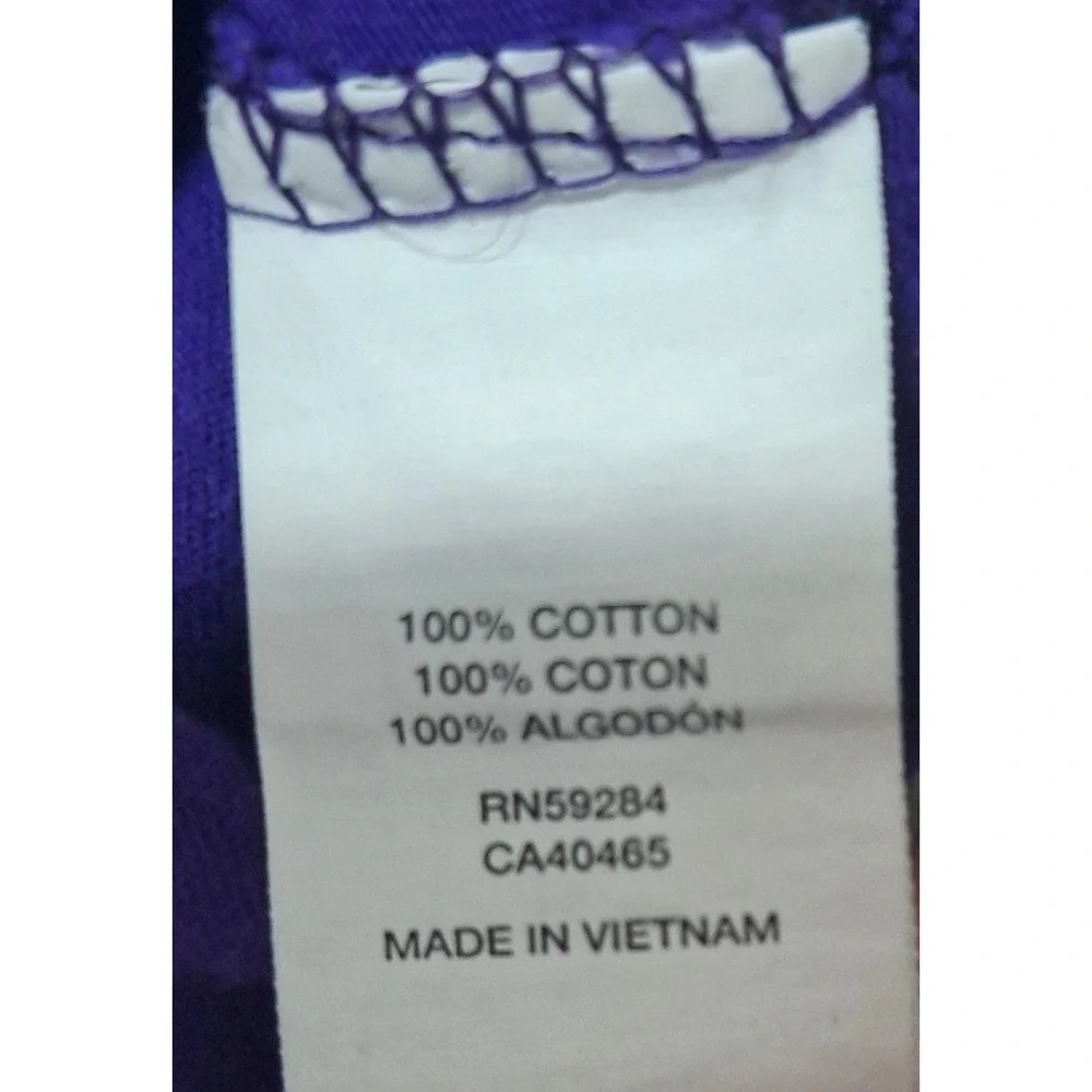 The Children's Place Girls Size 5/6 Purple Short Sleeve Cinch Neck T-Shirt